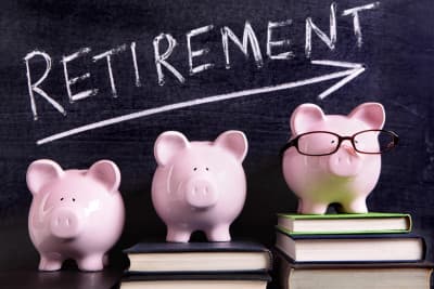 What is a deferred pension plan?